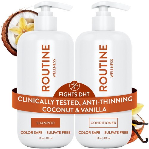 Anti thinning shampoo and - shampoo,